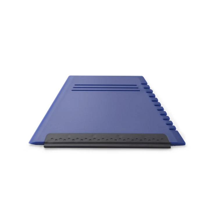 Eiskratzer mit farbigem UV-Druck - Dunkelblau - SDS002