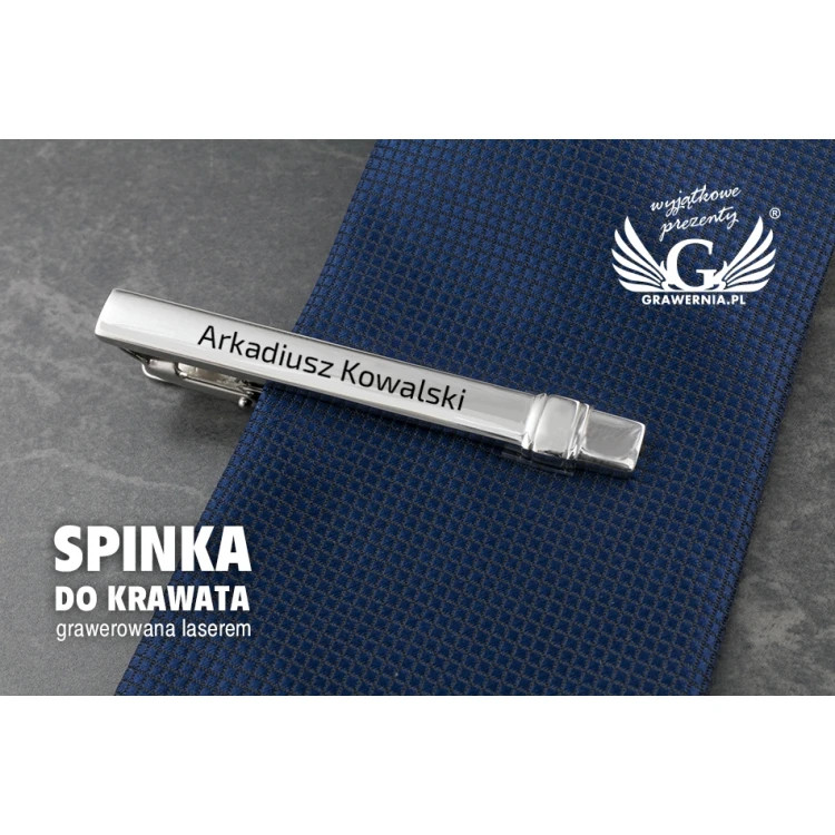 Krawattennadel mit Gravur - SPI007