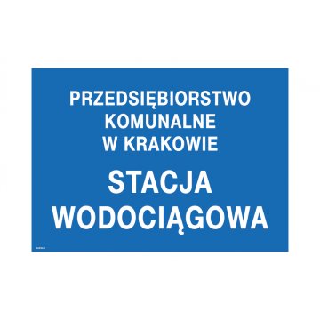 Wasserwerkstation - Informationsplatte - Größe 700x500mm - PVC - UV-Druck - TAB237