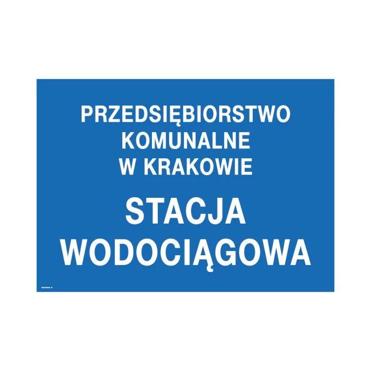 Wasserwerkstation - Informationsplatte - Größe 700x500mm - PVC - UV-Druck - TAB237