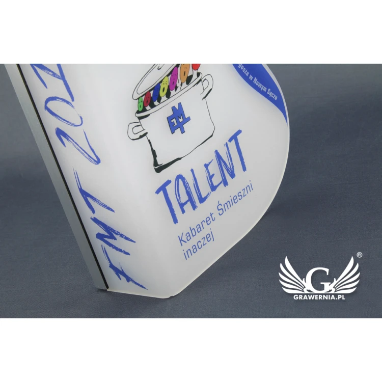 Akrylstatuette - FROST 3 - Modell DTA47 - Höhe 21cm - UV-Druck