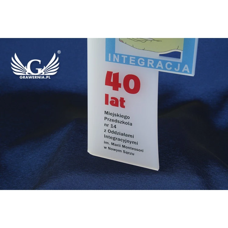 Akrylstatuette - FROST - Modell DTA35 - Höhe 20cm - UV-Druck