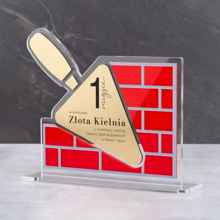 Akrylstatuette - Preis für die Teilnahme am Wettbewerb - DTA098