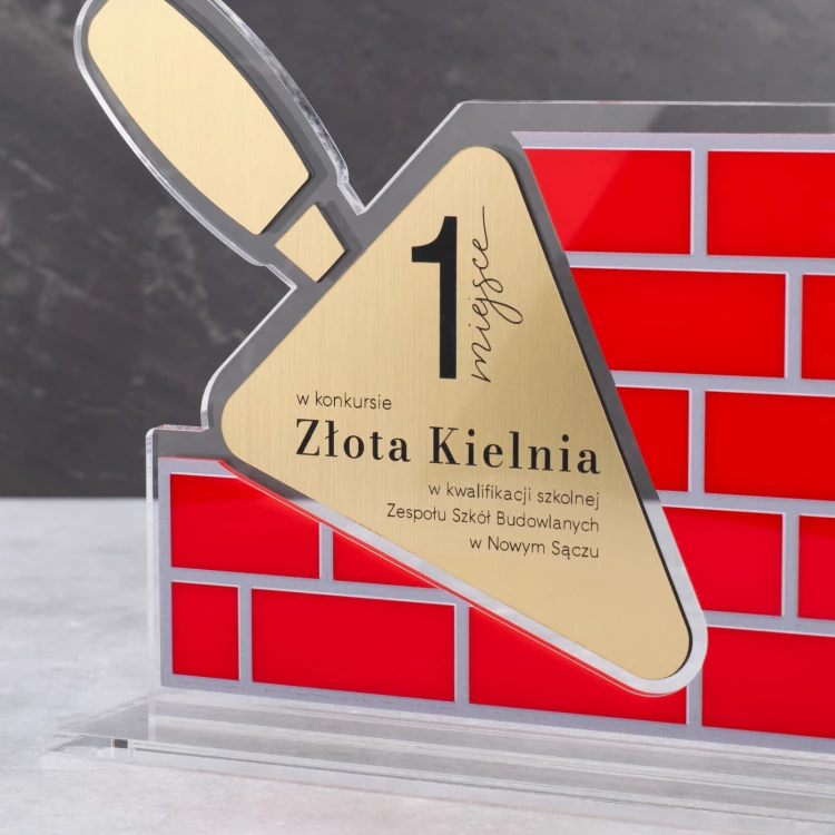 Akrylstatuette - Preis für die Teilnahme am Wettbewerb - DTA098