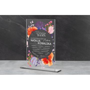 Akrylstatuette - Geschenk für Mama - Höhe 240mm - DTA069