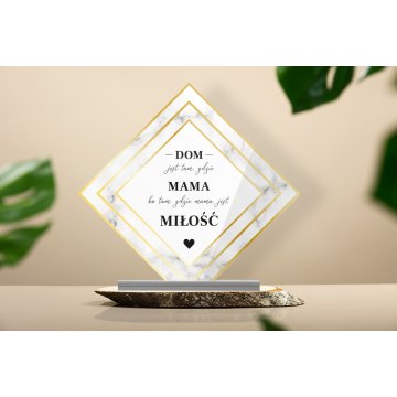 Akrylstatuette - Geschenk für Mama - Höhe 205mm - DTA075