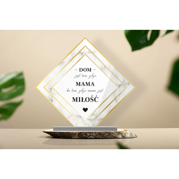 Akrylstatuette - Geschenk für Mama - Höhe 205mm - DTA075
