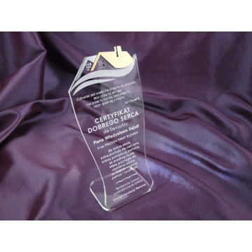 STATUETTE HÄUSER - Zertifikat - Modell DTA12 - Höhe 20 cm