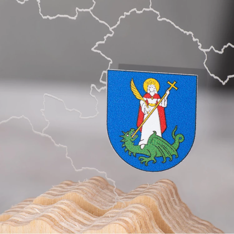 Holzstatuette - Dank für seine Hilfe und Unterstützung - Höhe 22cm - DTA114
