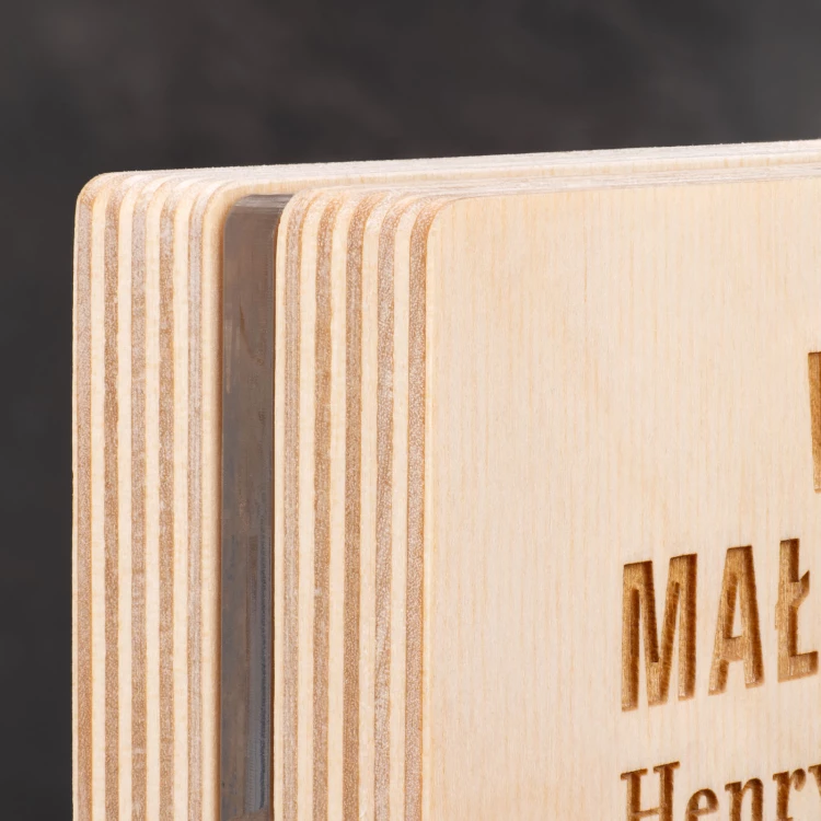 Holzstatuette - Dank für seine Hilfe und Unterstützung - Höhe 22cm - DTA114