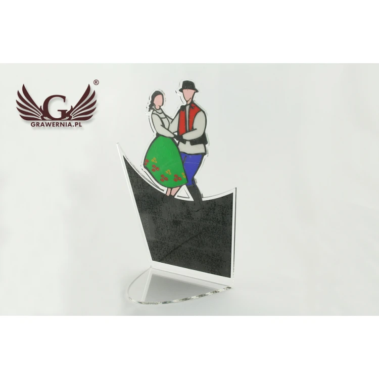 FOLKLORE-FIGUR PAAR 2 - Modell DTA43 - Höhe 33,5 cm