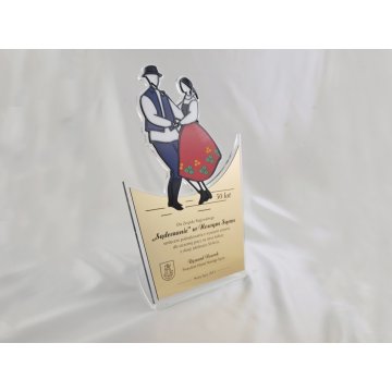 FOLKLORE-FIGUR PAAR - Modell DTA14 - Höhe 33,5 cm