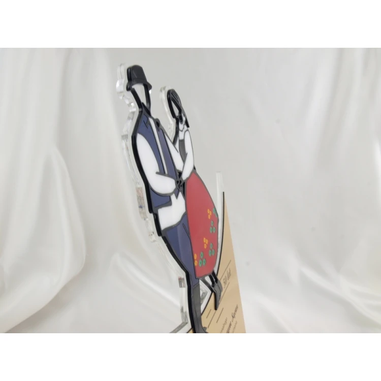 FOLKLORE-FIGUR PAAR - Modell DTA14 - Höhe 33,5 cm