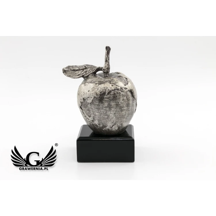 Statuette APFEL - attraktive gegossene Figur - Höhe 14cm - FOL020