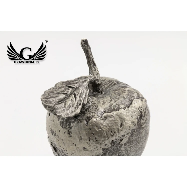 Statuette APFEL - attraktive gegossene Figur - Höhe 14cm - FOL020