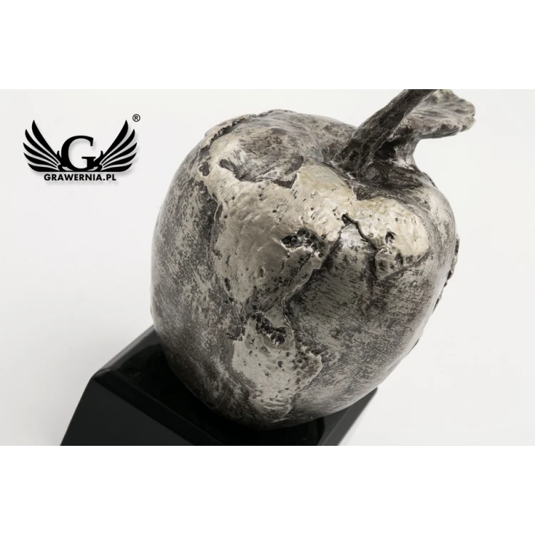 Statuette APFEL - attraktive gegossene Figur - Höhe 14cm - FOL020