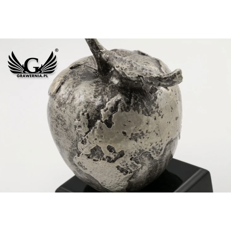 Statuette APFEL - attraktive gegossene Figur - Höhe 14cm - FOL020