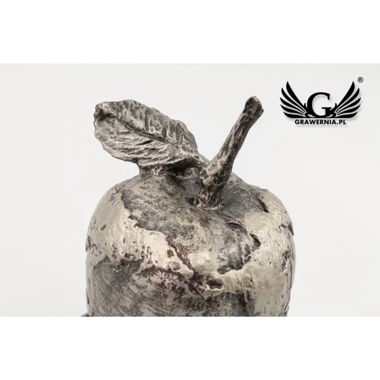 Statuette APFEL - attraktive gegossene Figur - Höhe 14cm - FOL020