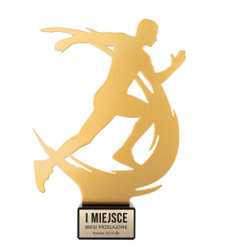 Metallstatuette Läufe - Höhe 210mm - SML002