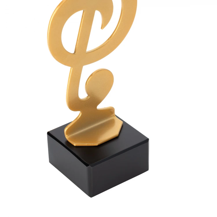 Metallstatuette für Musiker - Höhe 210mm - SML007