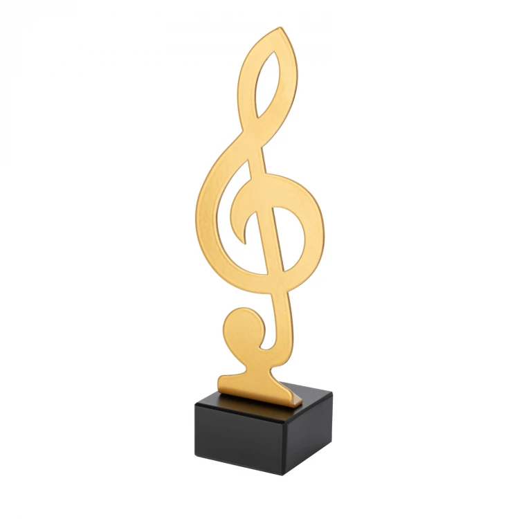 Metallstatuette für Musiker - Höhe 210mm - SML007