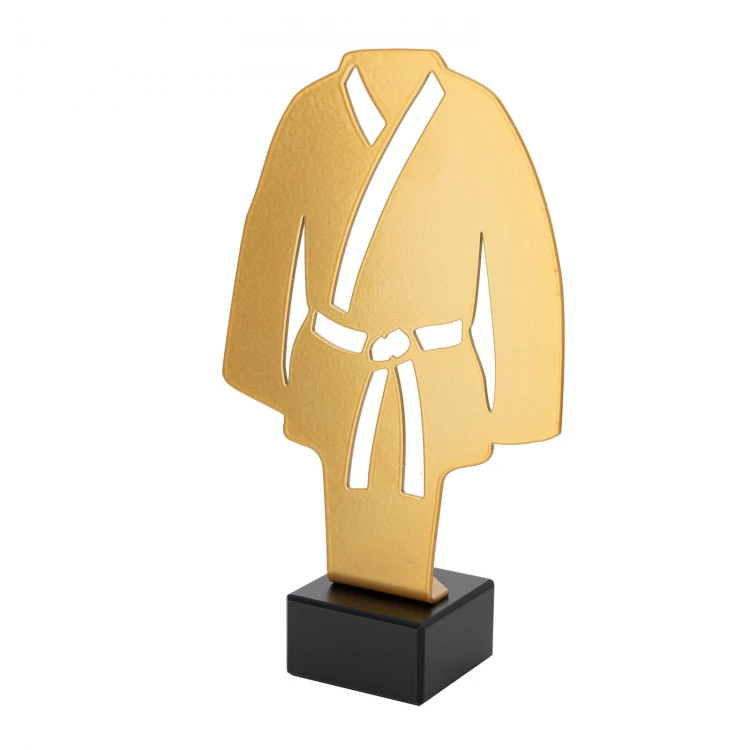 Metallstatuette Kampfkunst 2 - Höhe 210mm - SML004