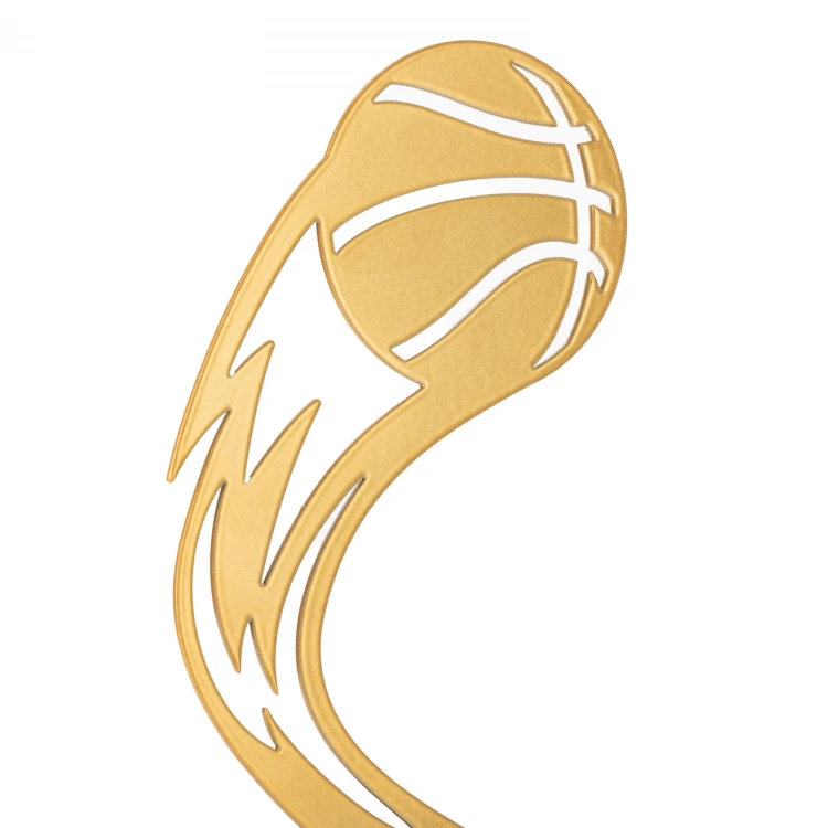 Metallstatuette Basketball - Höhe 200mm - SML006
