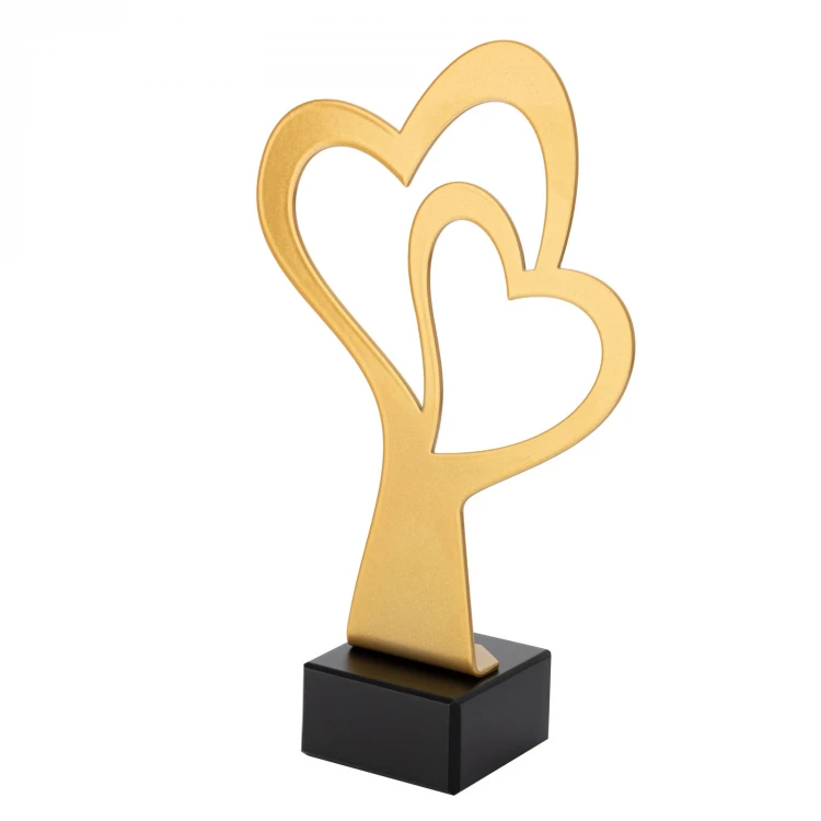 Metallstatuette Herz - Höhe 210mm - SML009