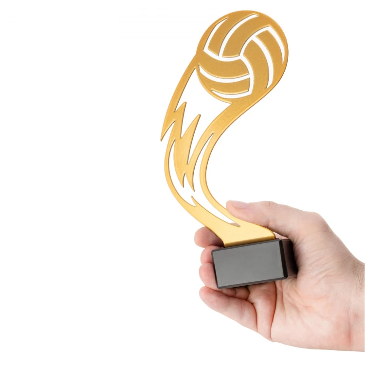 Metallstatuette Volleyball - Höhe 210mm - SML010