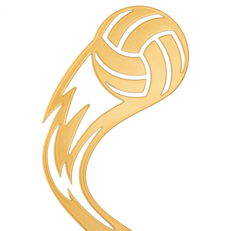 Metallstatuette Volleyball - Höhe 210mm - SML010