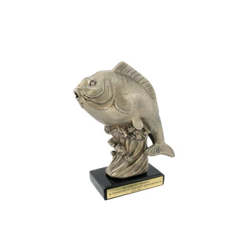 Statuette FISCH - attraktive gegossene Figur - Höhe 29,5cm