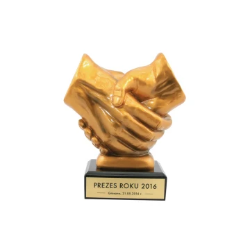 Statue ERFOLG - attraktive gegossene Figur - Höhe 16cm