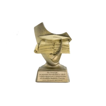 Schulwesen Statuette - attraktive gegossene Figur - Höhe 10cm - FOL037