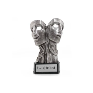 Statue Theater 2 - attraktive gegossene Figur - Höhe 19cm - FOL062