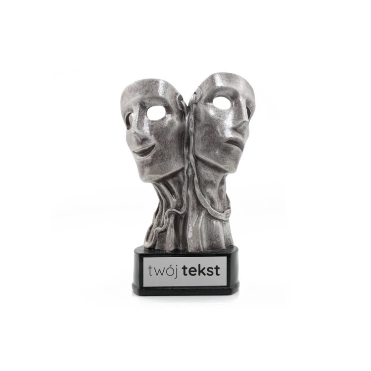 Statue Theater 2 - attraktive gegossene Figur - Höhe 19cm - FOL062