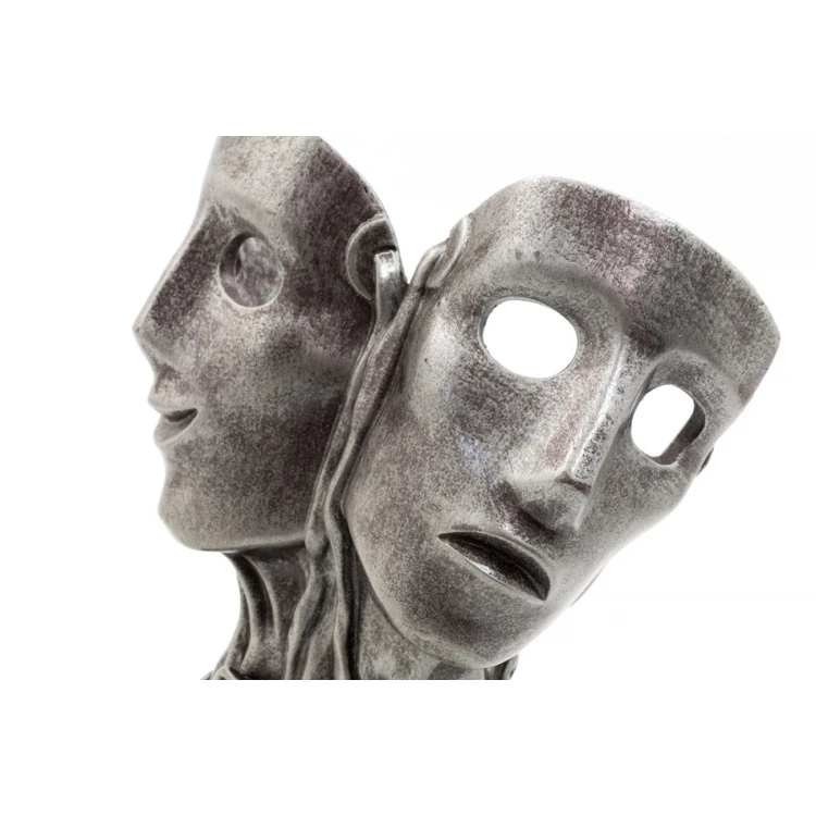 Statue Theater 2 - attraktive gegossene Figur - Höhe 19cm - FOL062