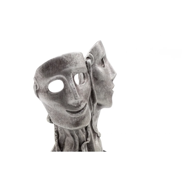 Statue Theater 2 - attraktive gegossene Figur - Höhe 19cm - FOL062