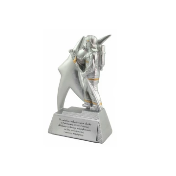 VERDIENTER FEUERWEHRMANN - attraktive gegossene Figur - Höhe 16cm