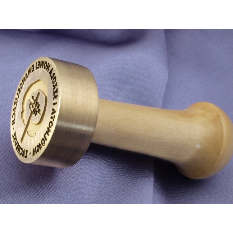38mm Messinglackstempel