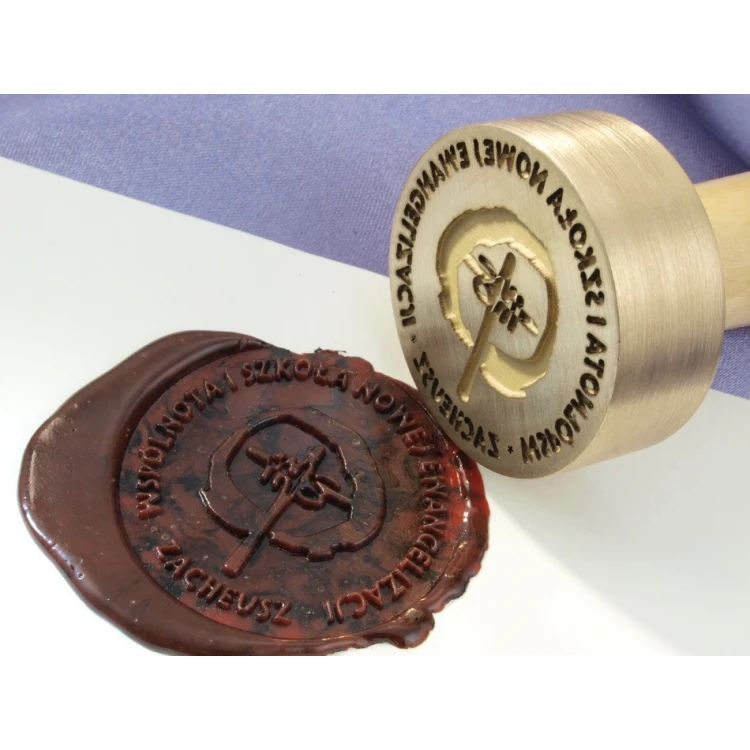38mm Messinglackstempel