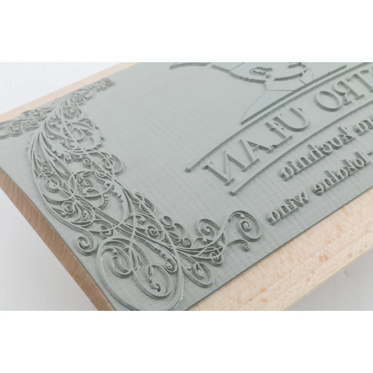 Stempel zum Abdrücken in Tinte - Abmessungen des Abdrucks 190x95mm - SG005