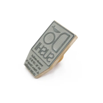 Stempel zum Abdrücken in Tinte - Abmessungen des Abdrucks 147x85mm