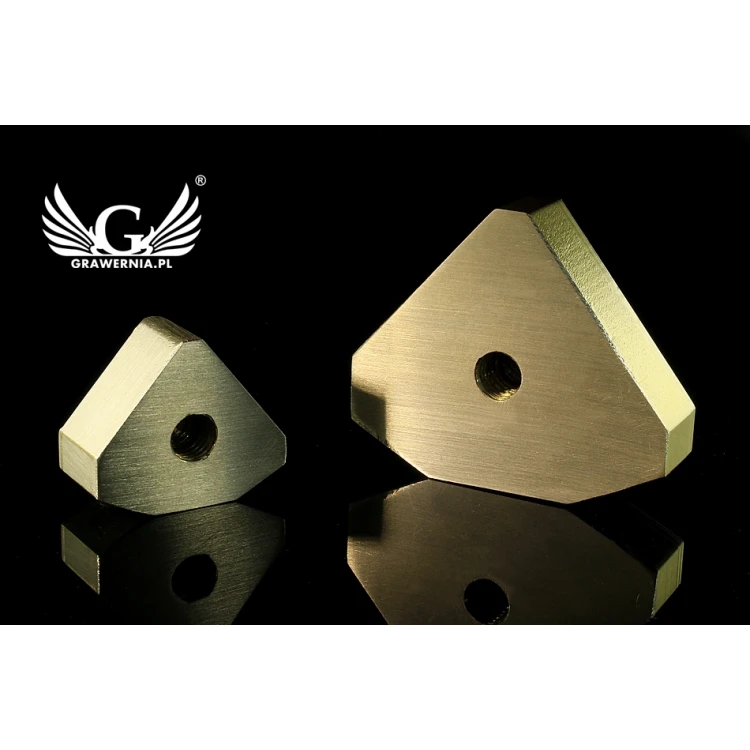 Stampf für das Prägen von Logos im Heiß- und Kaltverfahren - Matrizengröße 32x27mm oder 44x52mm - CNC