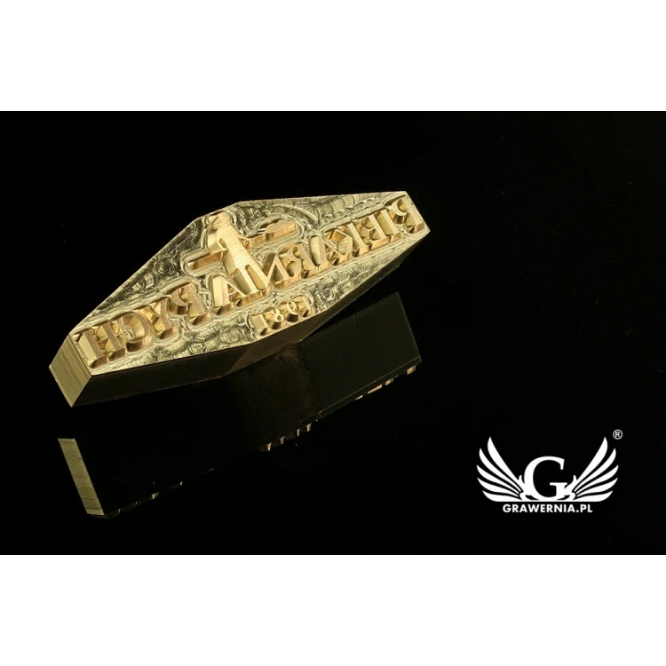 Stempel für Heiß- und Kaltprägung von Logos - Matrizengröße: 67x23mm - CNC
