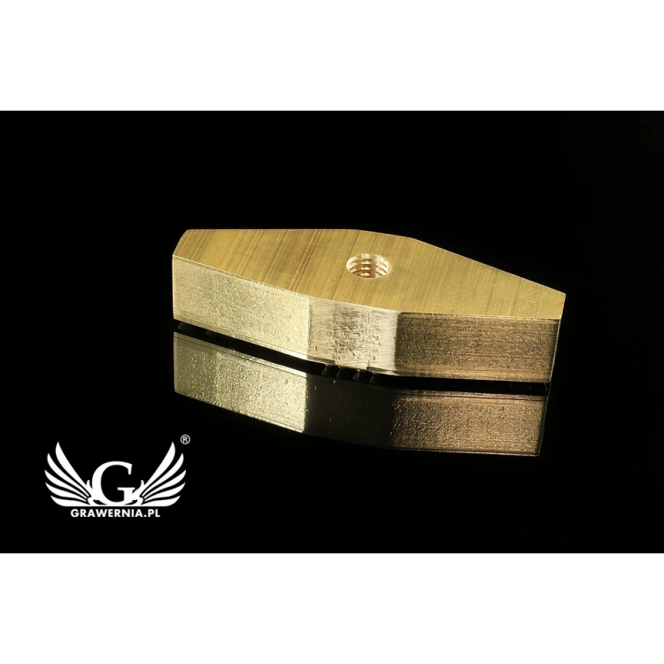 Stempel für Heiß- und Kaltprägung von Logos - Matrizengröße: 67x23mm - CNC