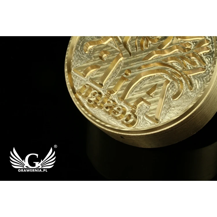 Stempel für Heiß- und Kaltprägung von Logos - Matrizendurchmesser: 42mm - CNC