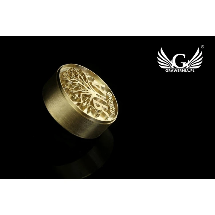 Stempel für Heiß- und Kaltprägung von Logos - Matrizendurchmesser: 42mm - CNC