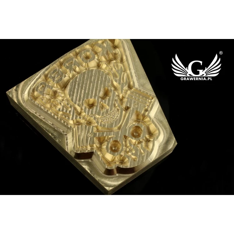 Stempel für das Prägen von Logos im Heiß- und Kaltverfahren - Matrizengröße: 40x39,6mm