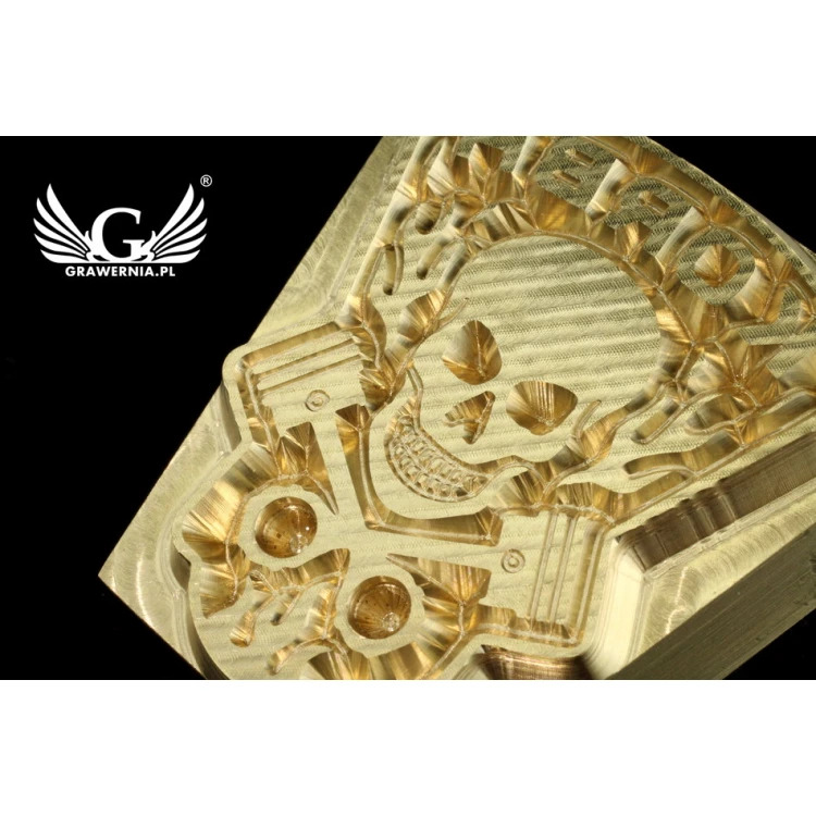 Stempel für das Prägen von Logos im Heiß- und Kaltverfahren - Matrizengröße: 40x39,6mm