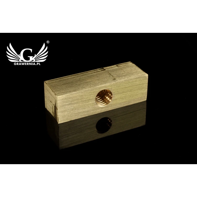 Stempel zum Prägen von Logos im Heiß- und Kaltverfahren - Matrizengröße: 39x12mm